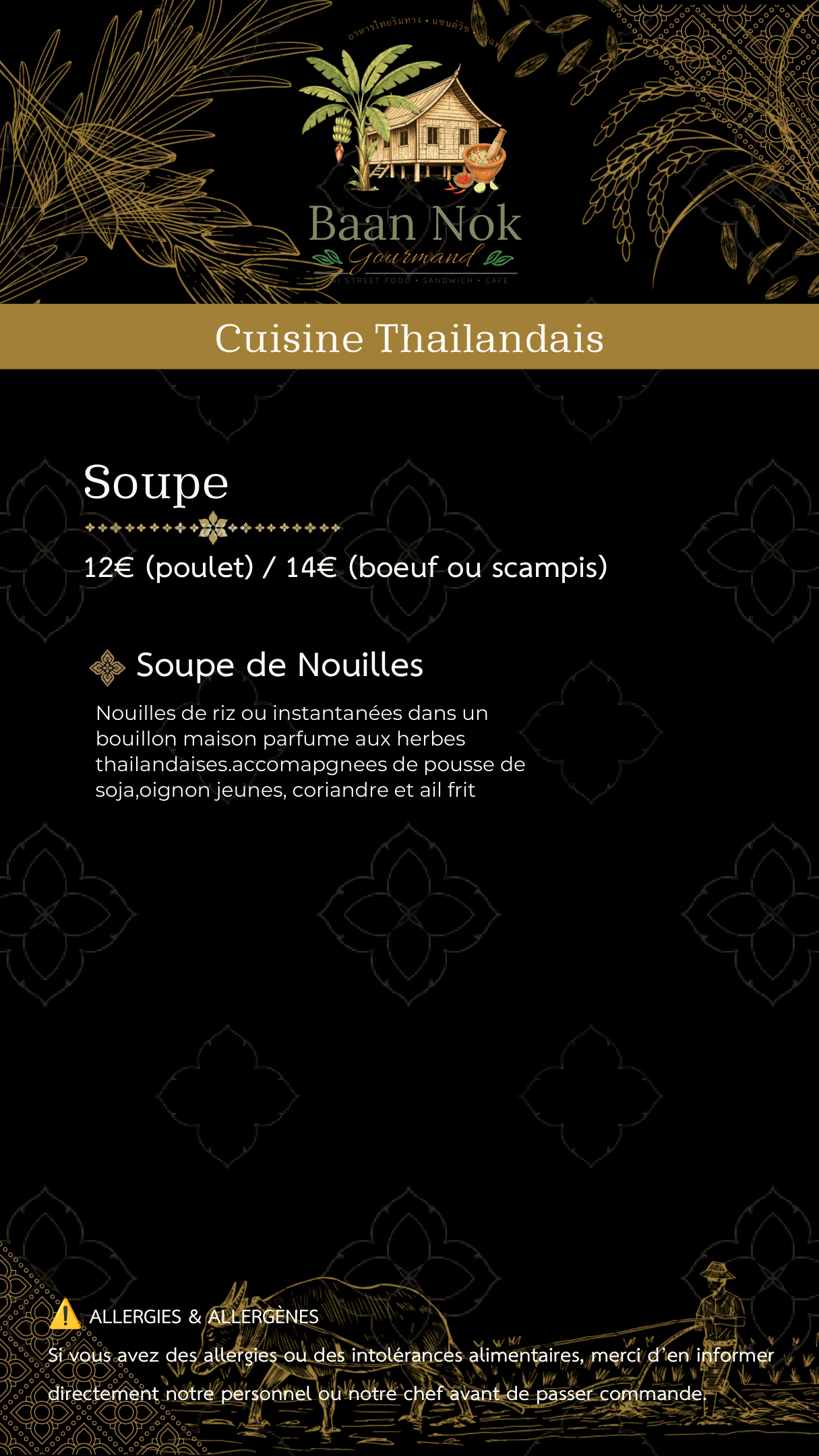 Menu page 6